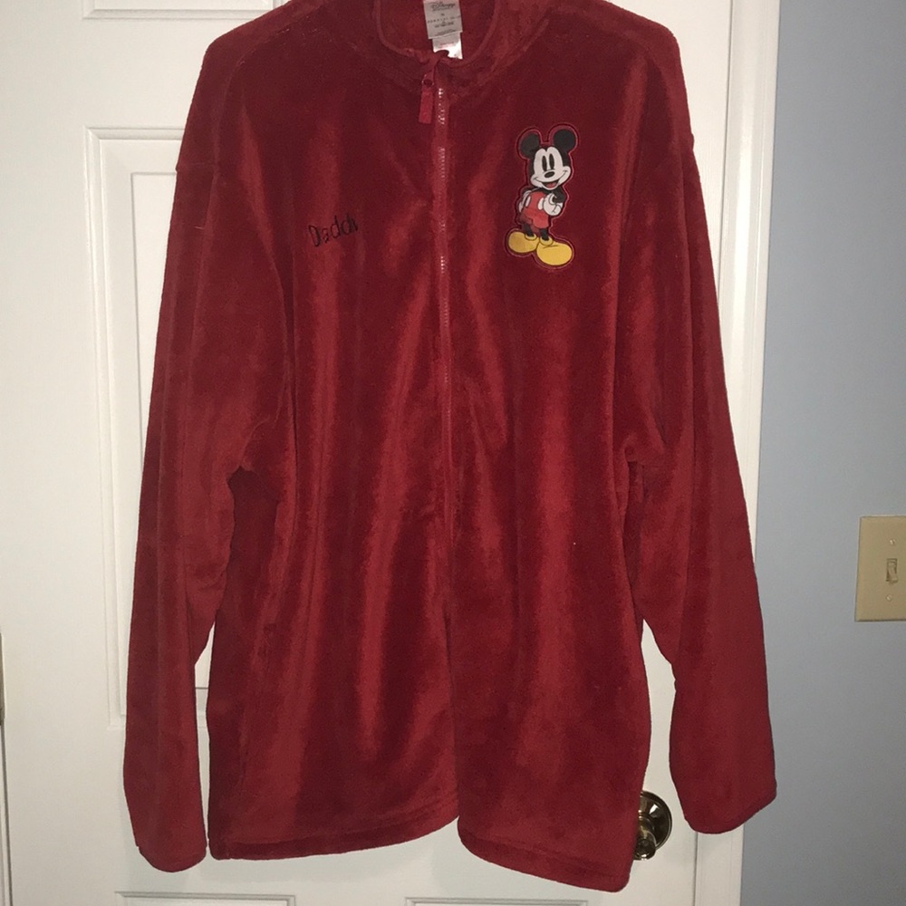 Disney men’s fleece with Daddy embroidered